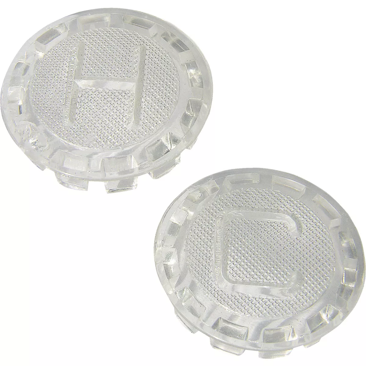 Lasco Price Pfister Clear to White Handle Button