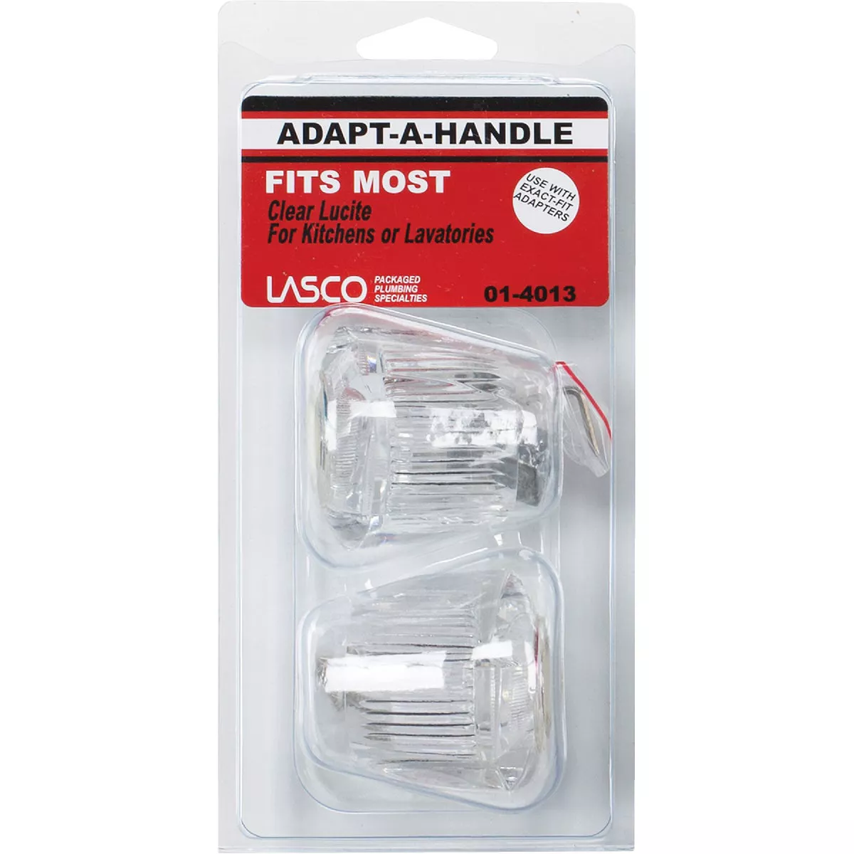 Lasco Small Acrylic Universal Clear Faucet Handle - photo 2
