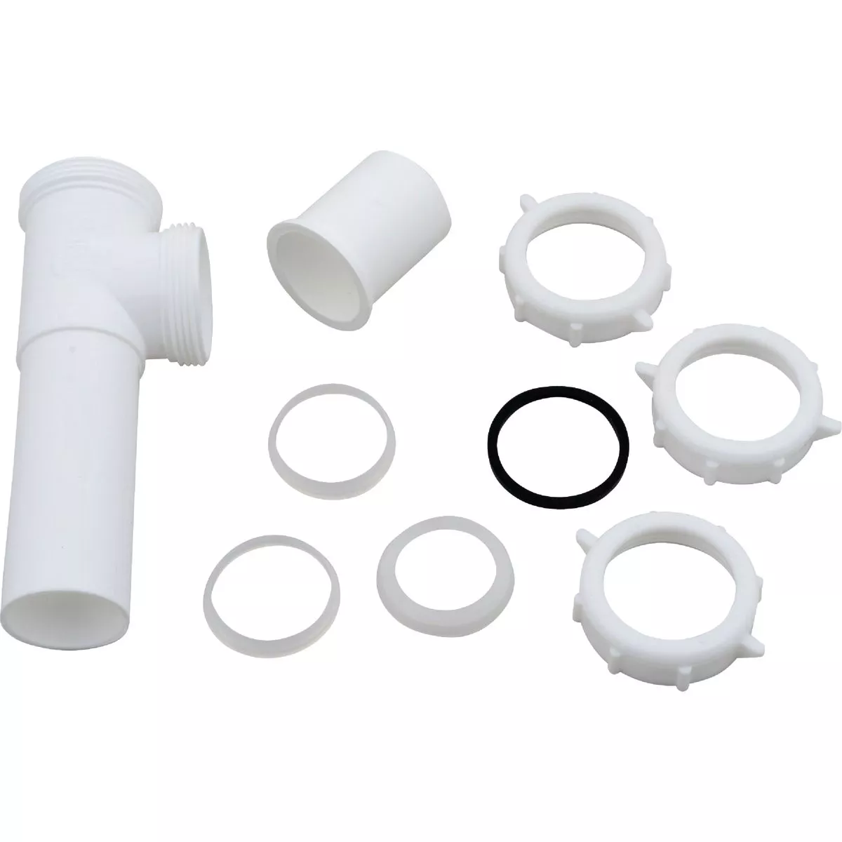 Do it Best 1-1/2 In. White Polypropylene End Outlet Tee - photo 3