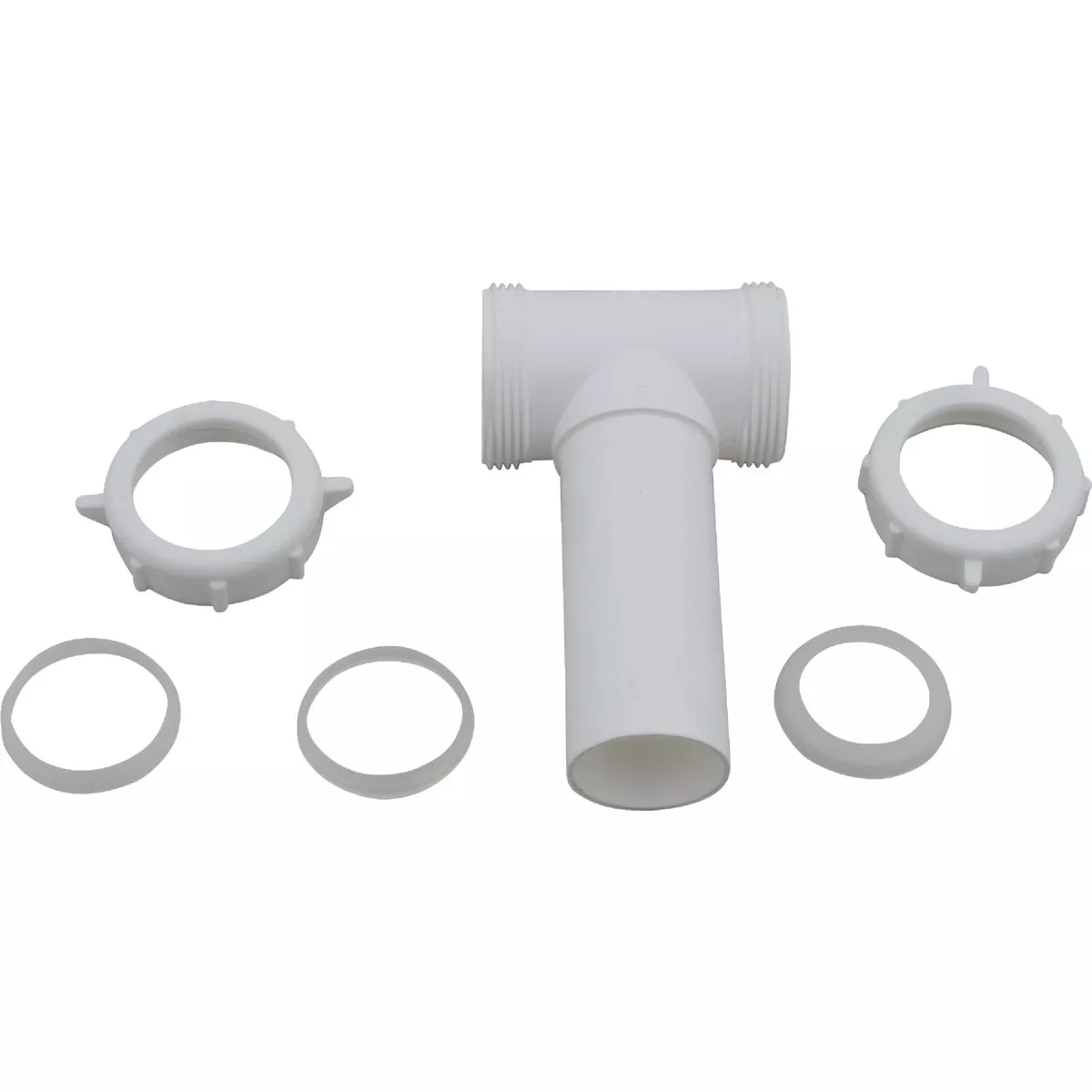Do it Best 1-1/2 In. White Polypropylene Center Outlet Tee - photo 3