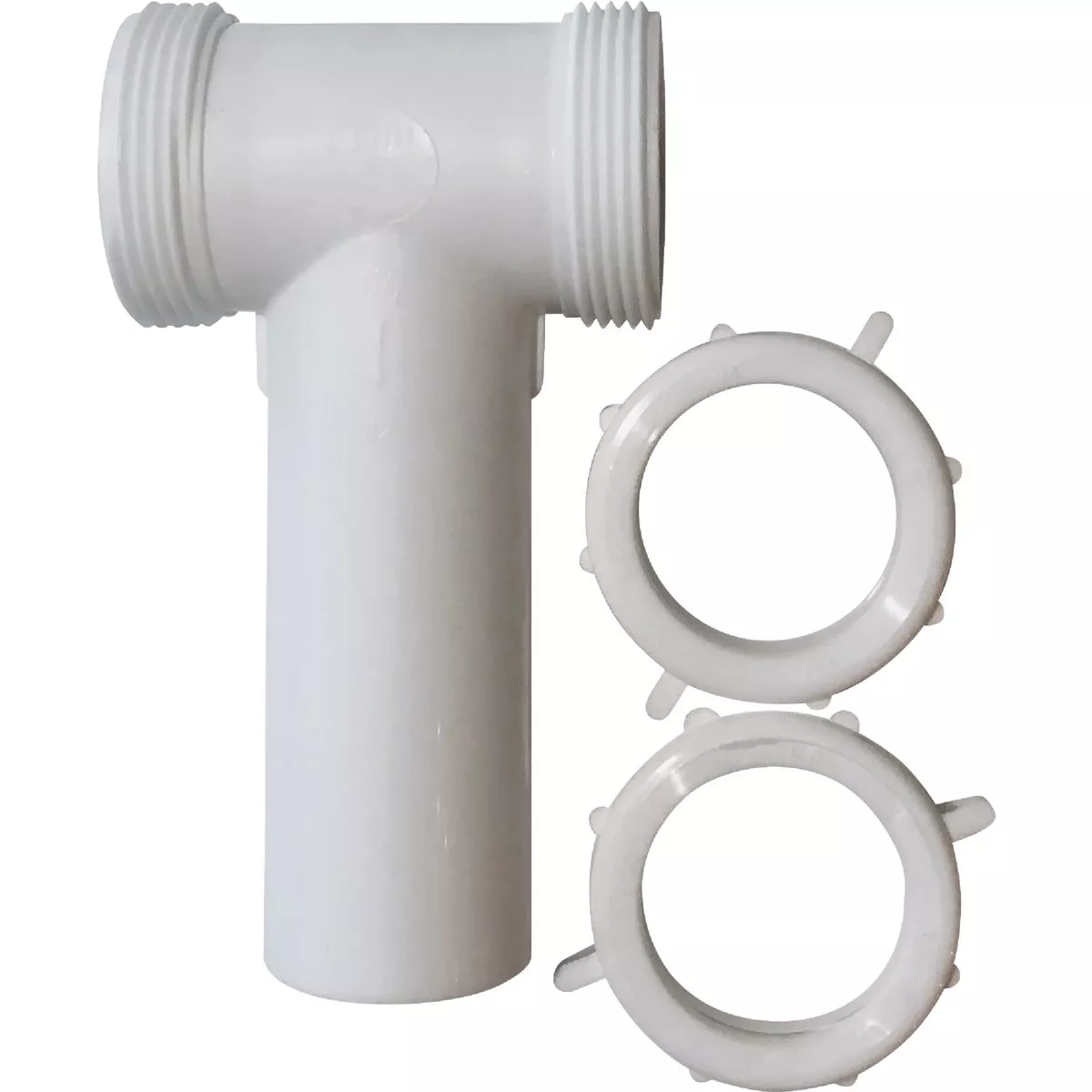 Do it Best 1-1/2 In. White Polypropylene Center Outlet Tee - photo 4