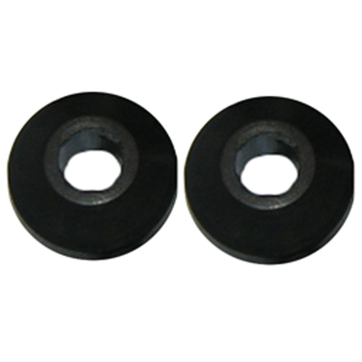Lasco 1/2 In. Black Beveled Bibb Faucet Washer (2 Ct.) Do it Best