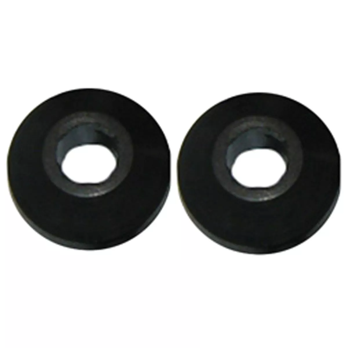 Lasco 1/2 In. Black Beveled Bibb Faucet Washer (2 Ct.)