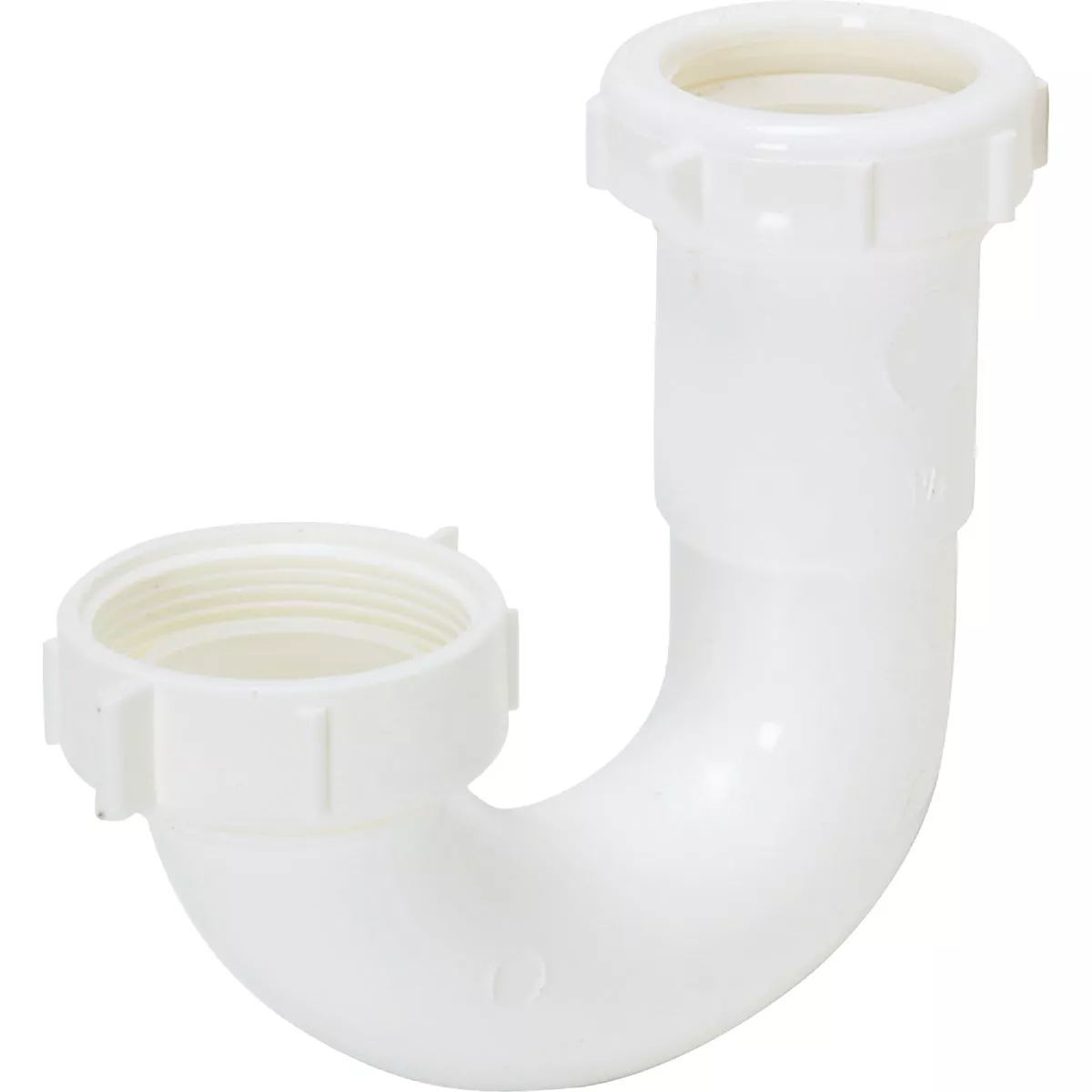 Do it Best 1-1/2 In. or 1-1/4 In White Plastic J-Bend, Carded - photo 3