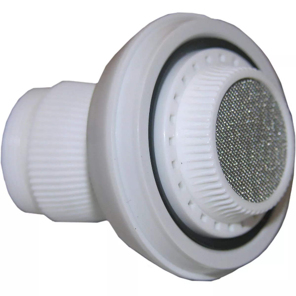 Lasco 2.2 GPM Dual Thread Swivel Spray Aerator, White