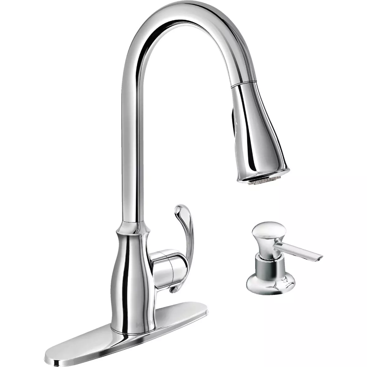 Moen Kipton 1-Handle Pull-Down Kitchen Faucet, Chrome