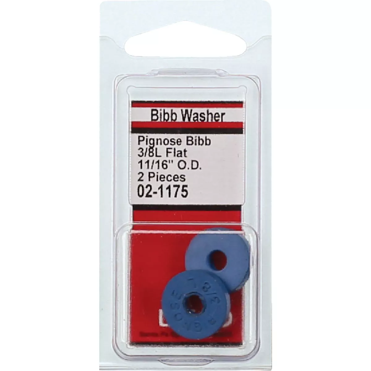 Lasco 11/16 In. Soft Blue 3/8 In. Flat Pignose Faucet Washer (2 Ct.) - photo 2