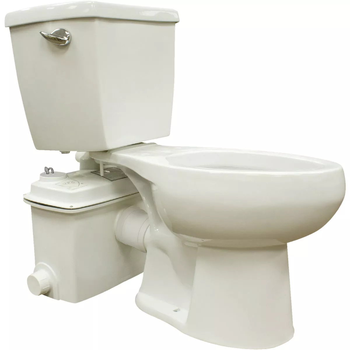 Star Water Systems White Elongated Bowl 1.28 GPF Upflush Toilet