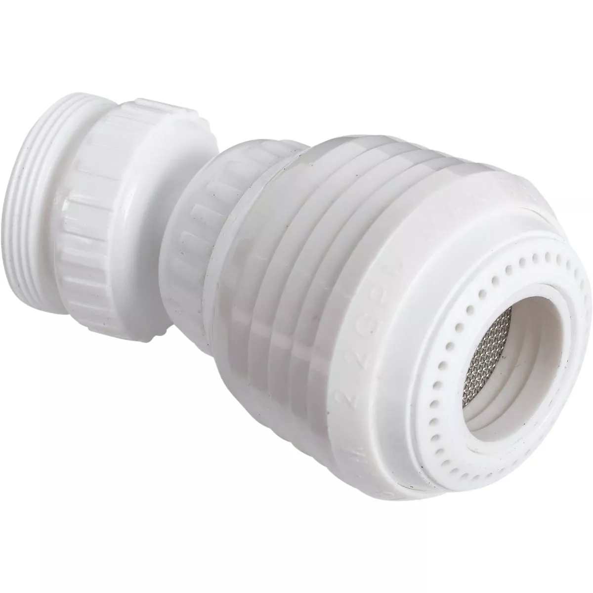 Do it 2.0 GPM Swivel Spray Aerator, White - photo 3