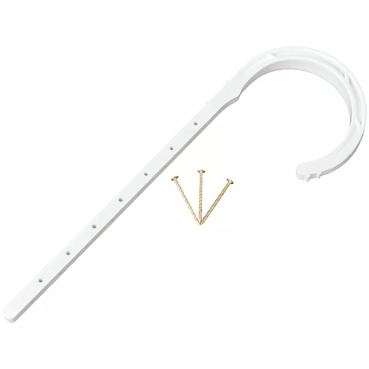 Oatey 1-1/2 In. x 7-1/2 In. ABS J-Hook Pipe Hook (4-Pack) - photo 2