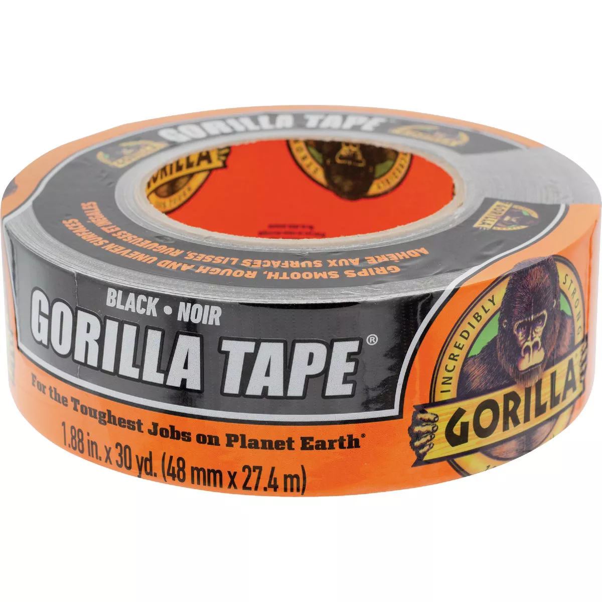 Gorilla 1.88 In. x 30 Yd. Heavy-Duty Duct Tape, Black - photo 2