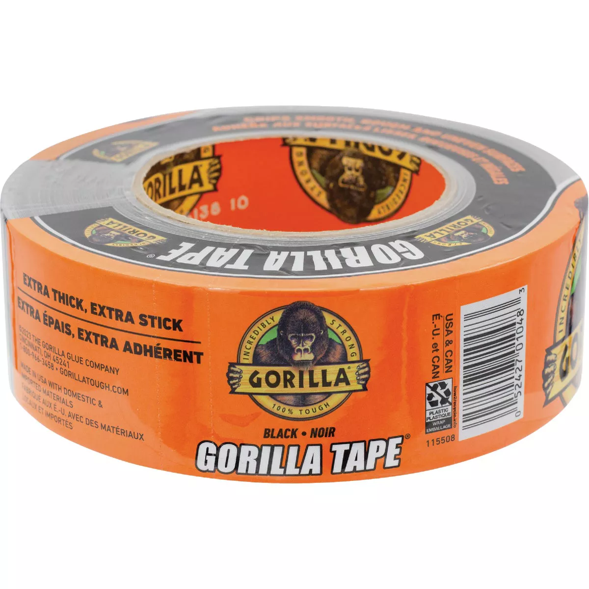 Gorilla 1.88 In. x 30 Yd. Heavy-Duty Duct Tape, Black - photo 3