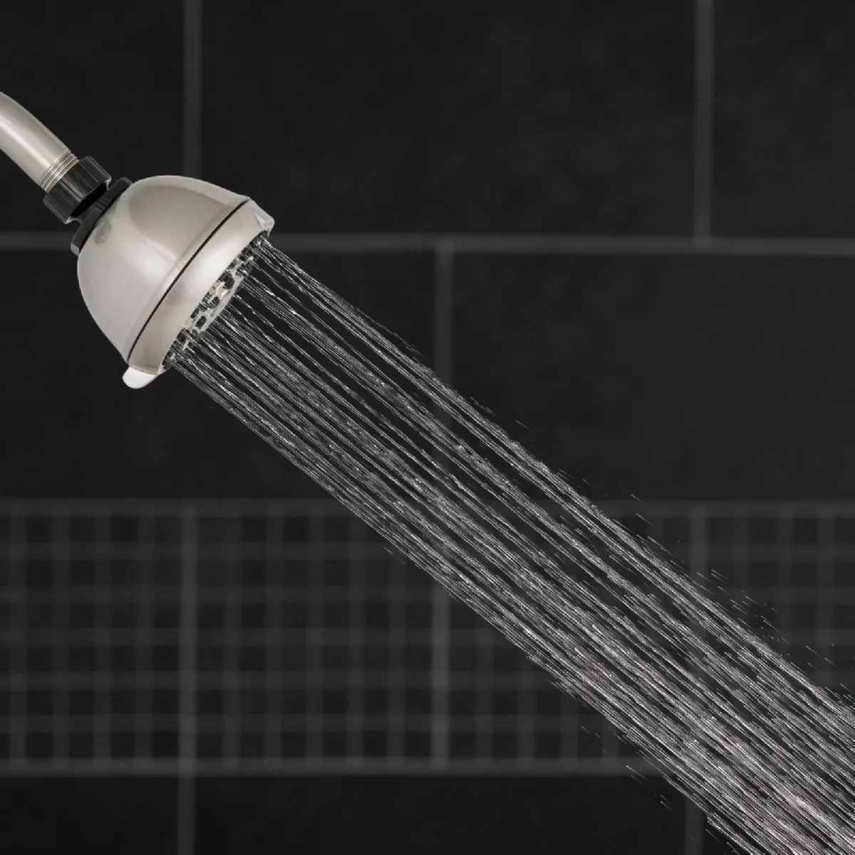 Waterpik PowerPulse Massage 6-Spray 1.8 GPM Fixed Showerhead, Brushed Nickel - photo 4