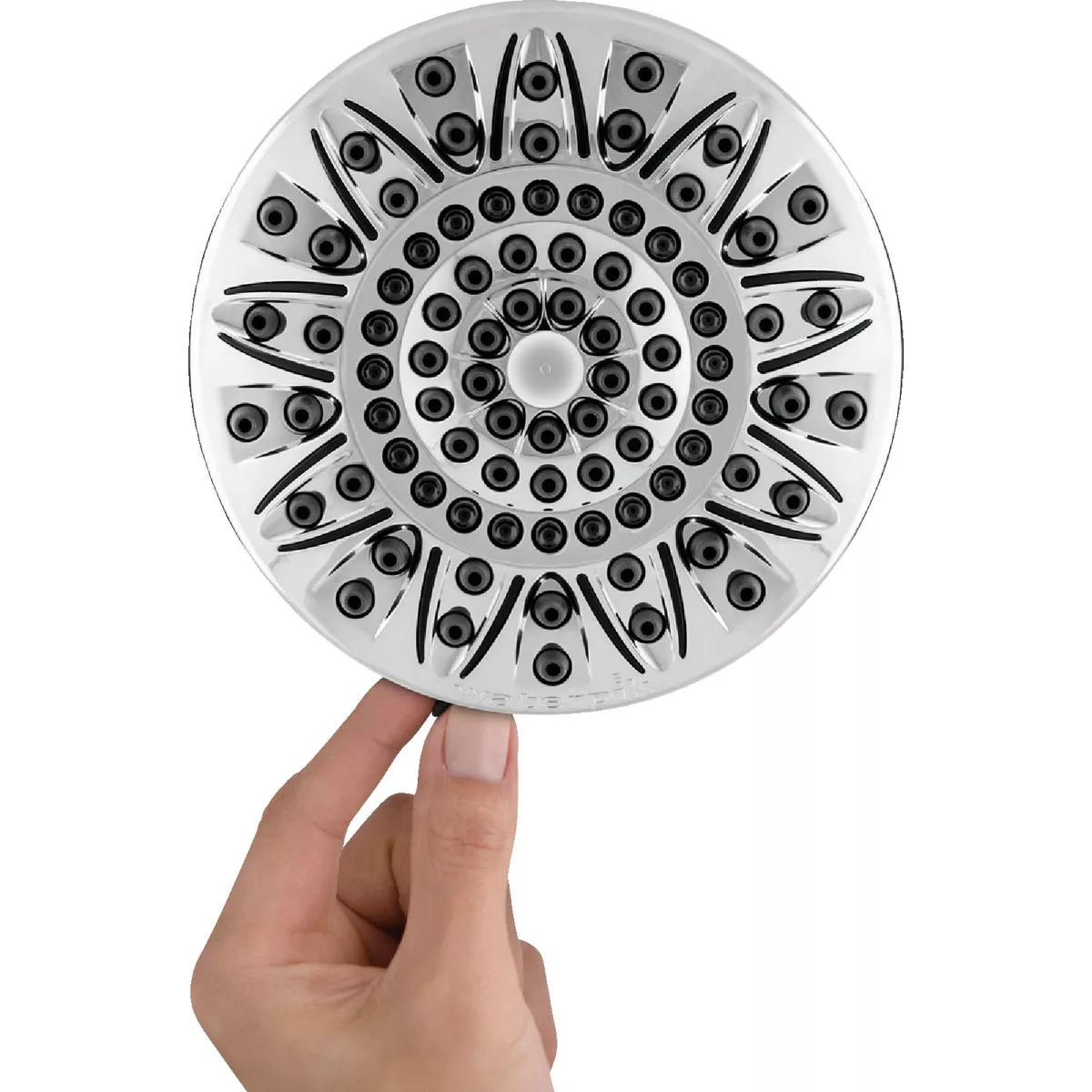 Waterpik RainFall+ Rain Shower 7-Spray 1.8 GPM Fixed Showerhead, Chrome - photo 2