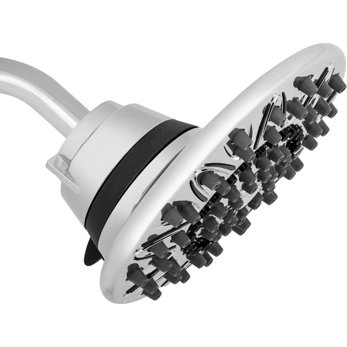 Waterpik RainFall+ Rain Shower 7-Spray 1.8 GPM Fixed Showerhead, Chrome - photo 6