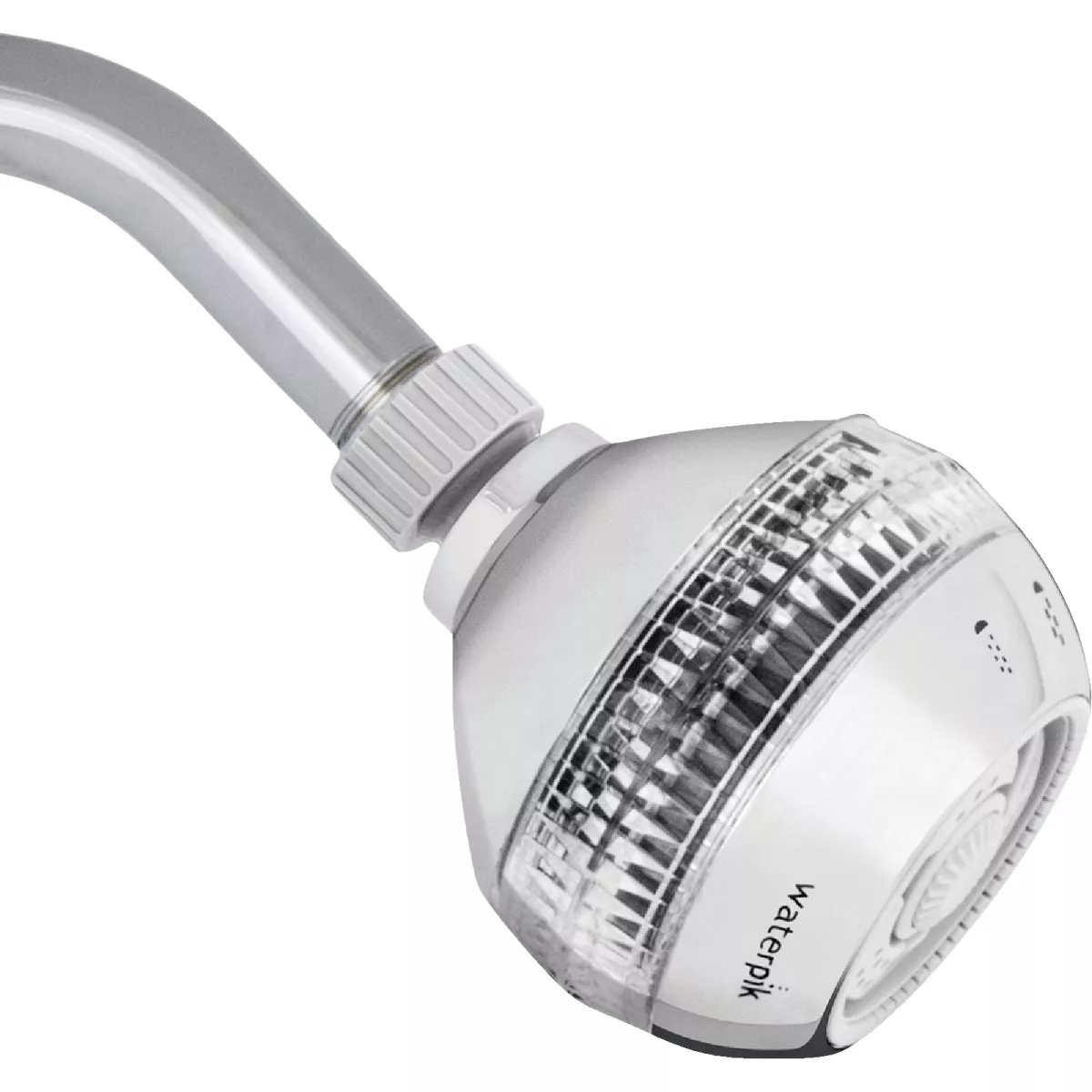 Waterpik PowerSpray+ Original Shower Massage 4-Spray 1.8 GPM Fixed Shower Head, Chrome - photo 5