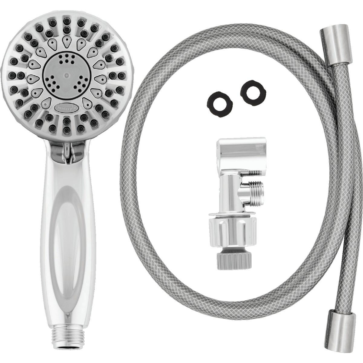 Waterpik PowerSpray+ 5Spray 1.8 GPM Handheld Shower, Chrome Do it Best