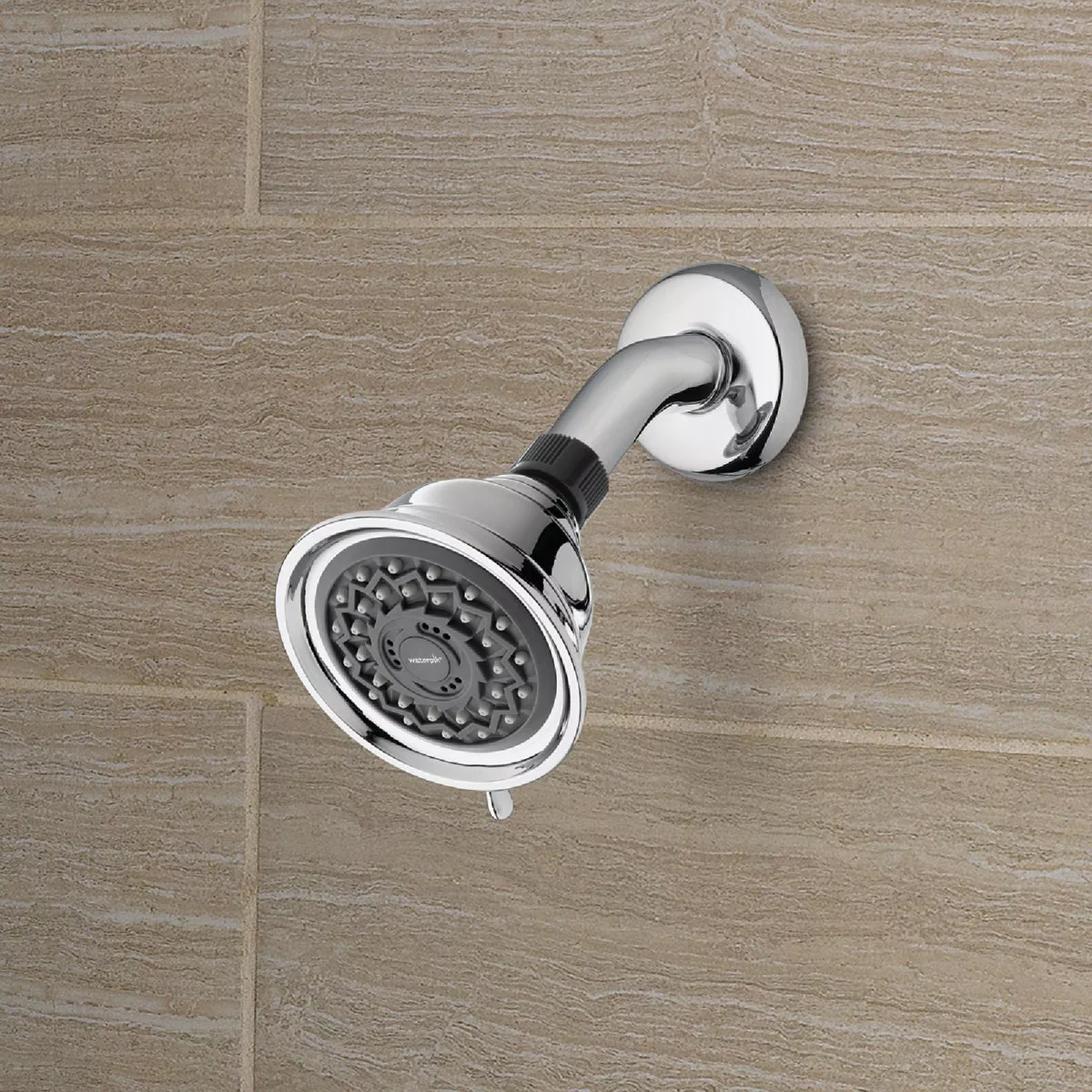 Waterpik PowerSpray+ 3-Spray 1.8 GPM Fixed Showerhead, Chrome - photo 3