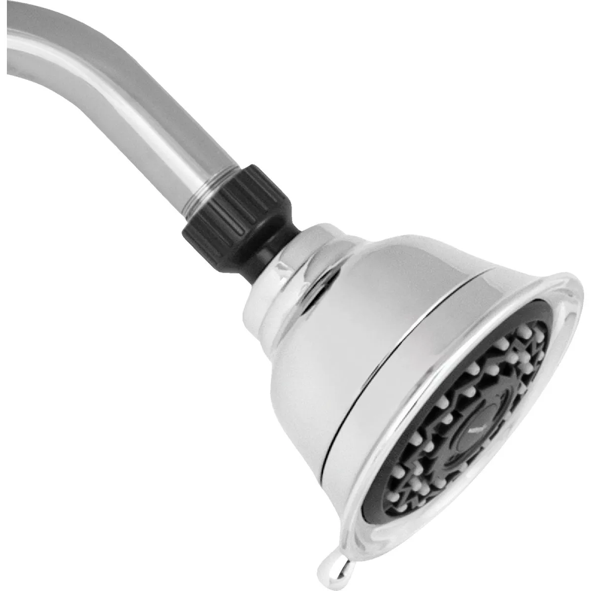 Waterpik PowerSpray+ 3-Spray 1.8 GPM Fixed Showerhead, Chrome - photo 2