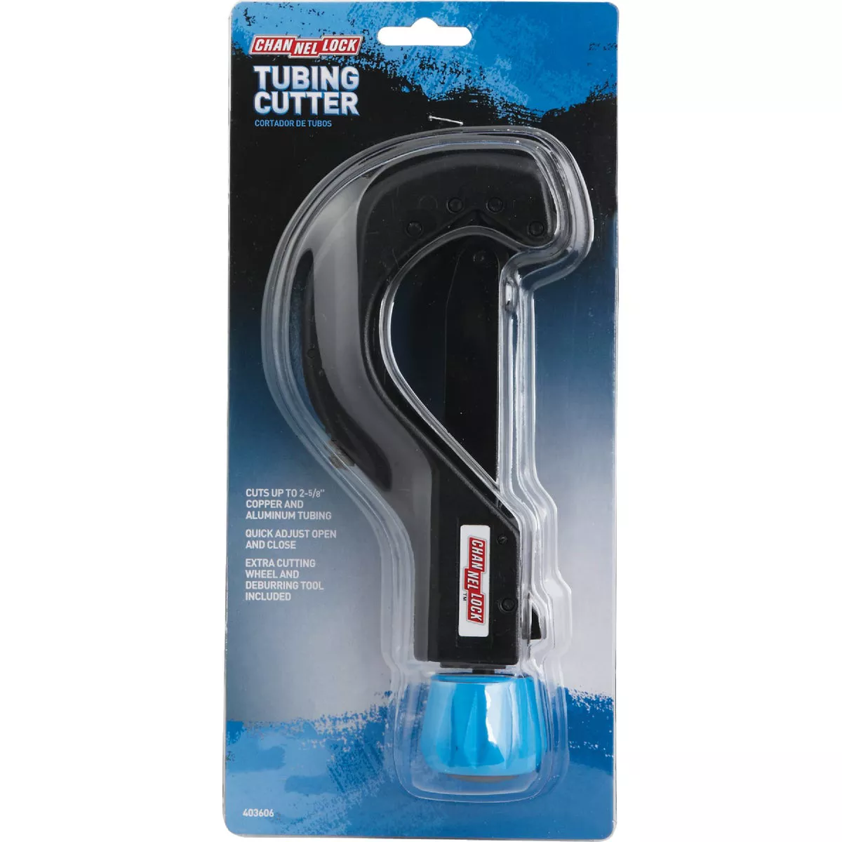 Channellock Up to 2-5/8 In. Copper, Aluminum or Stainless Steel Tubing Cutter - photo 2
