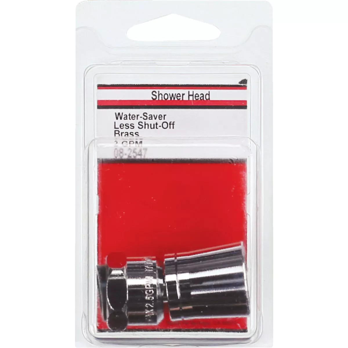 Lasco 1-Spray 1.8 GPM Water Saver Fixed Shower Head, Chrome - photo 2