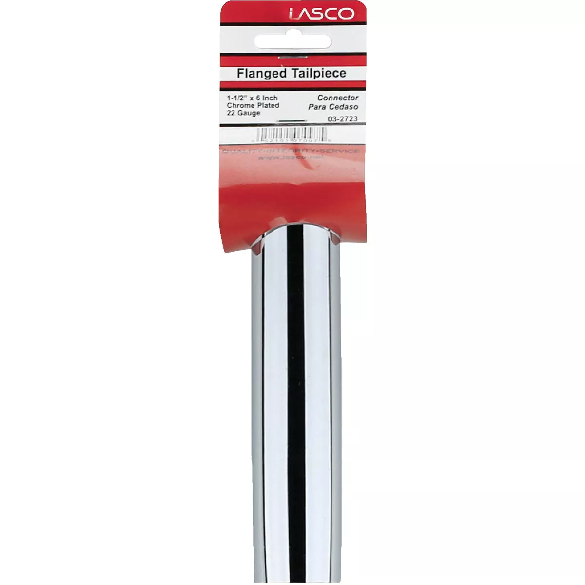 Lasco 1-1/2 In. x 6 In. Chrome Plated Tailpiece - photo 2
