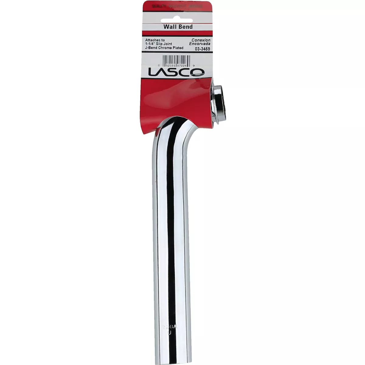 Lasco 1-1/4 In. Chrome Plated Wall Tube - photo 2