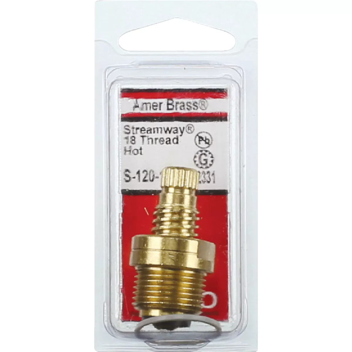 Lasco Hot Water Kitchen/Bathroom Sink Faucet Stem for Streamway - photo 2