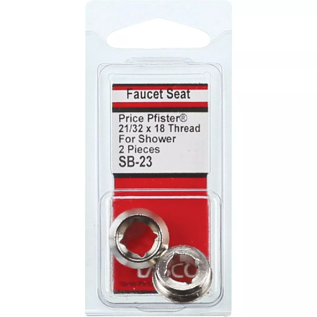 Lasco Price Pfister Shower 18 In. Thread Size Bibb Seat (2-Pack) - photo 2