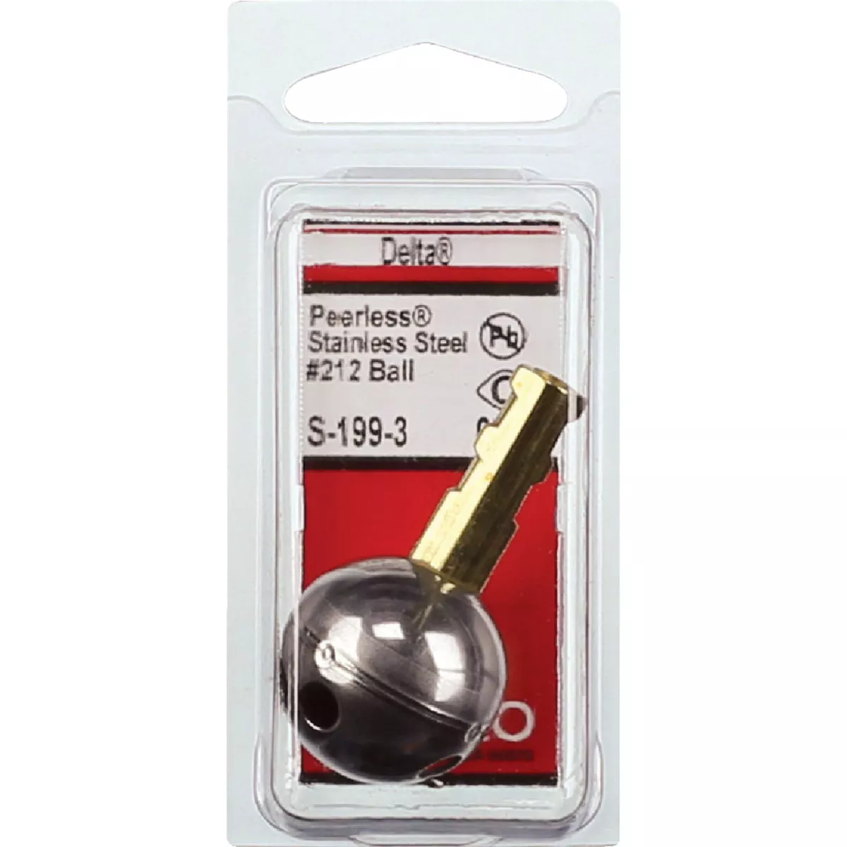 Lasco No. 212 Stainless Steel Ball Replacement for Delta Single-Handle Faucet - photo 2
