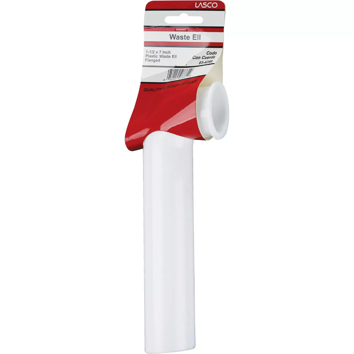 Lasco 1-1/2 In. OD x 7 In. Flanged Waste Arm - photo 2