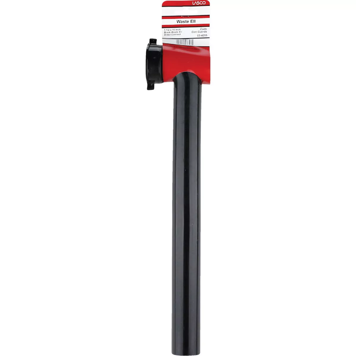 Lasco 1-1/2 In. OD x 15 In. Black Plastic Waste Arm - photo 2