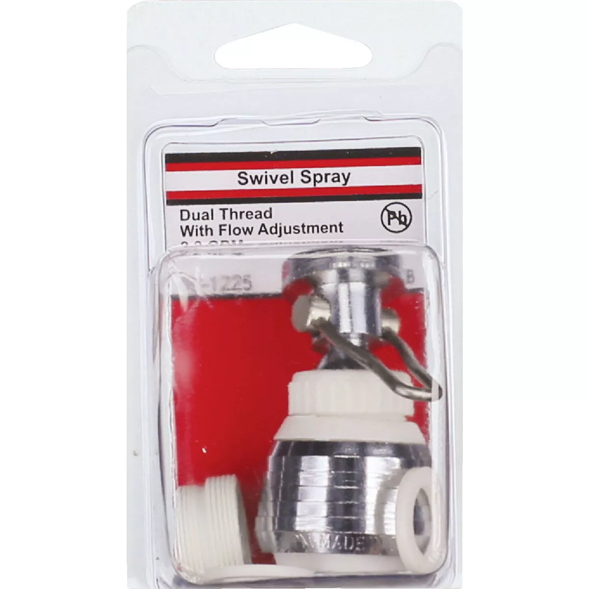 Lasco 2.2 GPM Dual Thread Swivel Spray Aerator with Flow Adjustment - photo 2