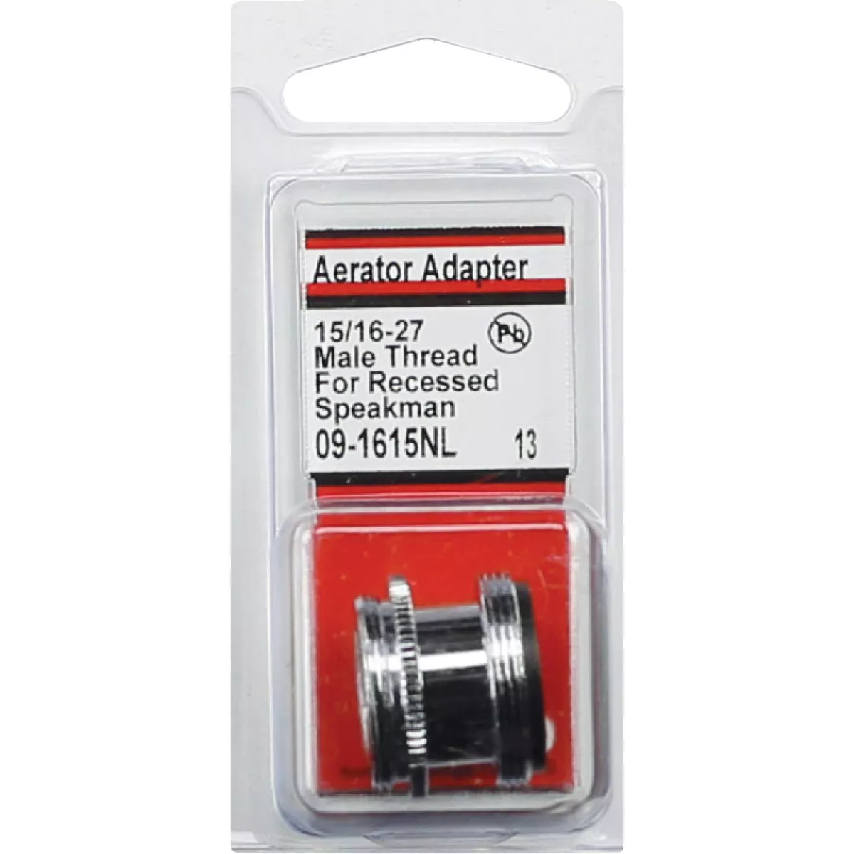 Lasco No Lead Male Faucet Adapter, Extra Long for Recessed Speakman Mounting - photo 2