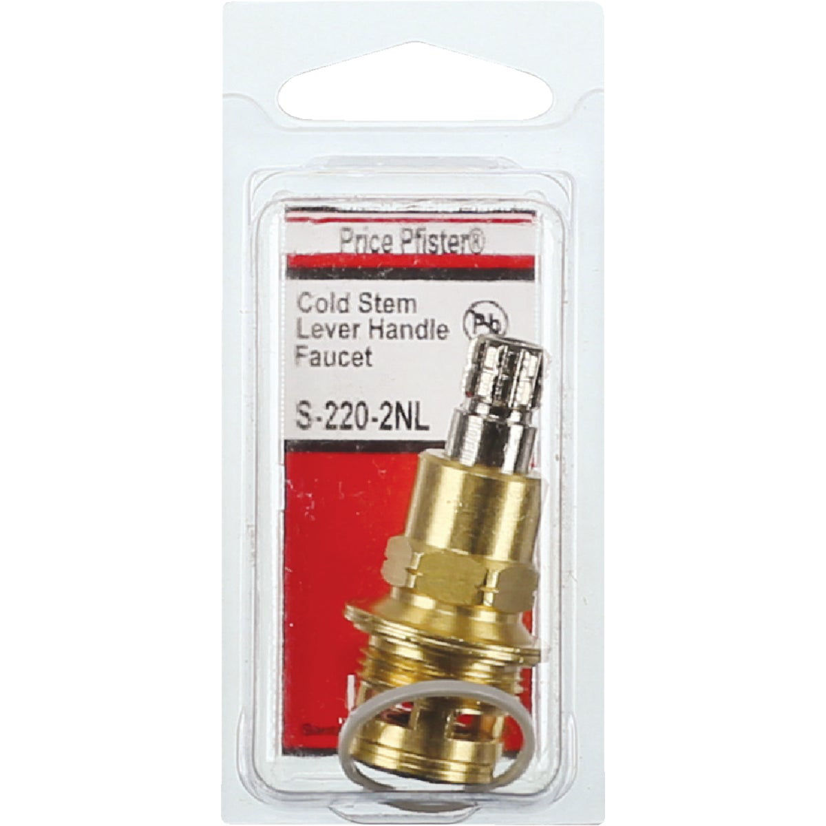 thumbnail interactive-video image 1 of LASCO S-448-2NL No Lead Widespread Cold Stem - Brass Replacement For Price Pfister 4102 Faucets 1 of 4