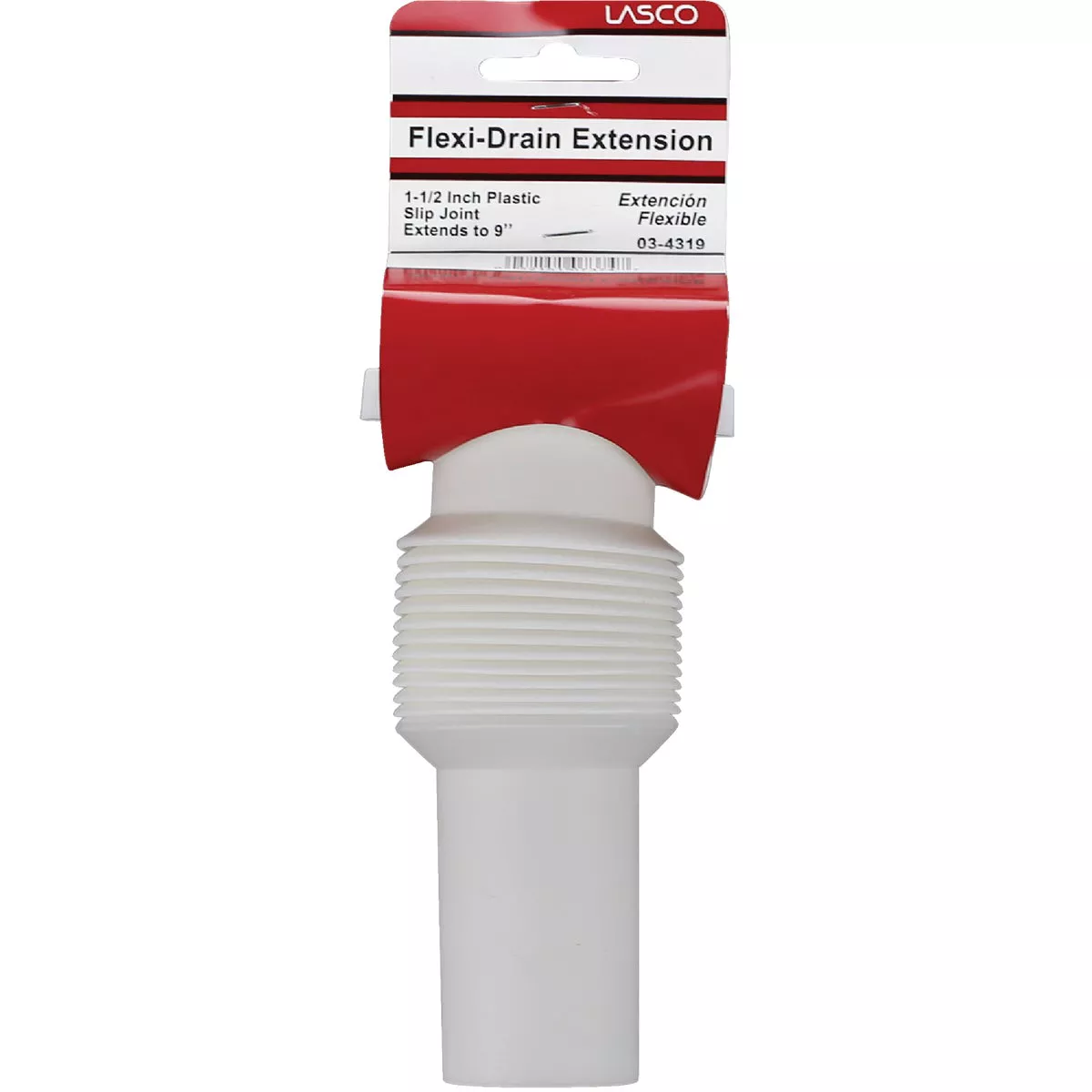 Lasco 1-1/2 In. OD White Plastic Extension Tube - photo 2