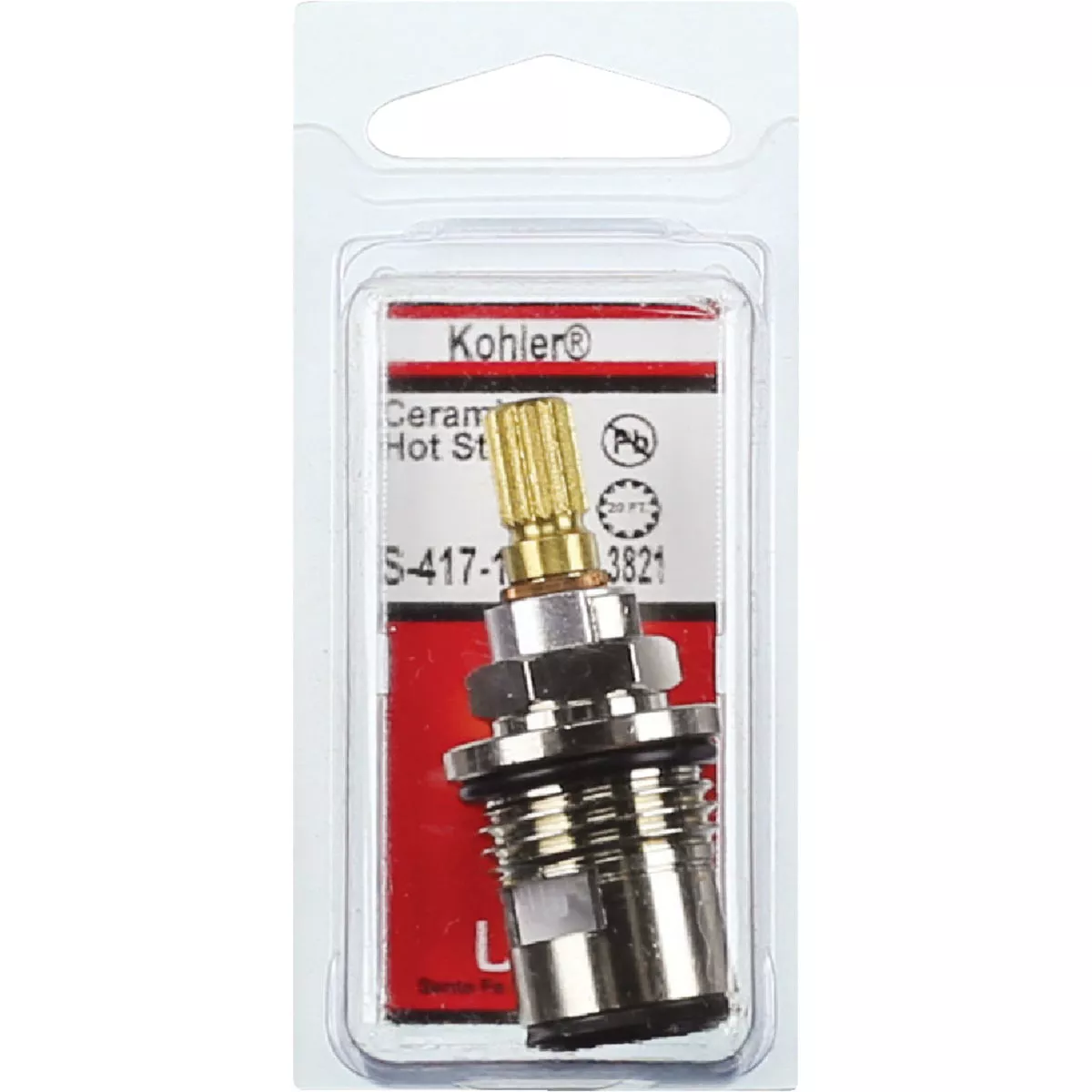 Lasco Hot Water Kohler No. 3821 or No. 3822 Faucet Stem - photo 2