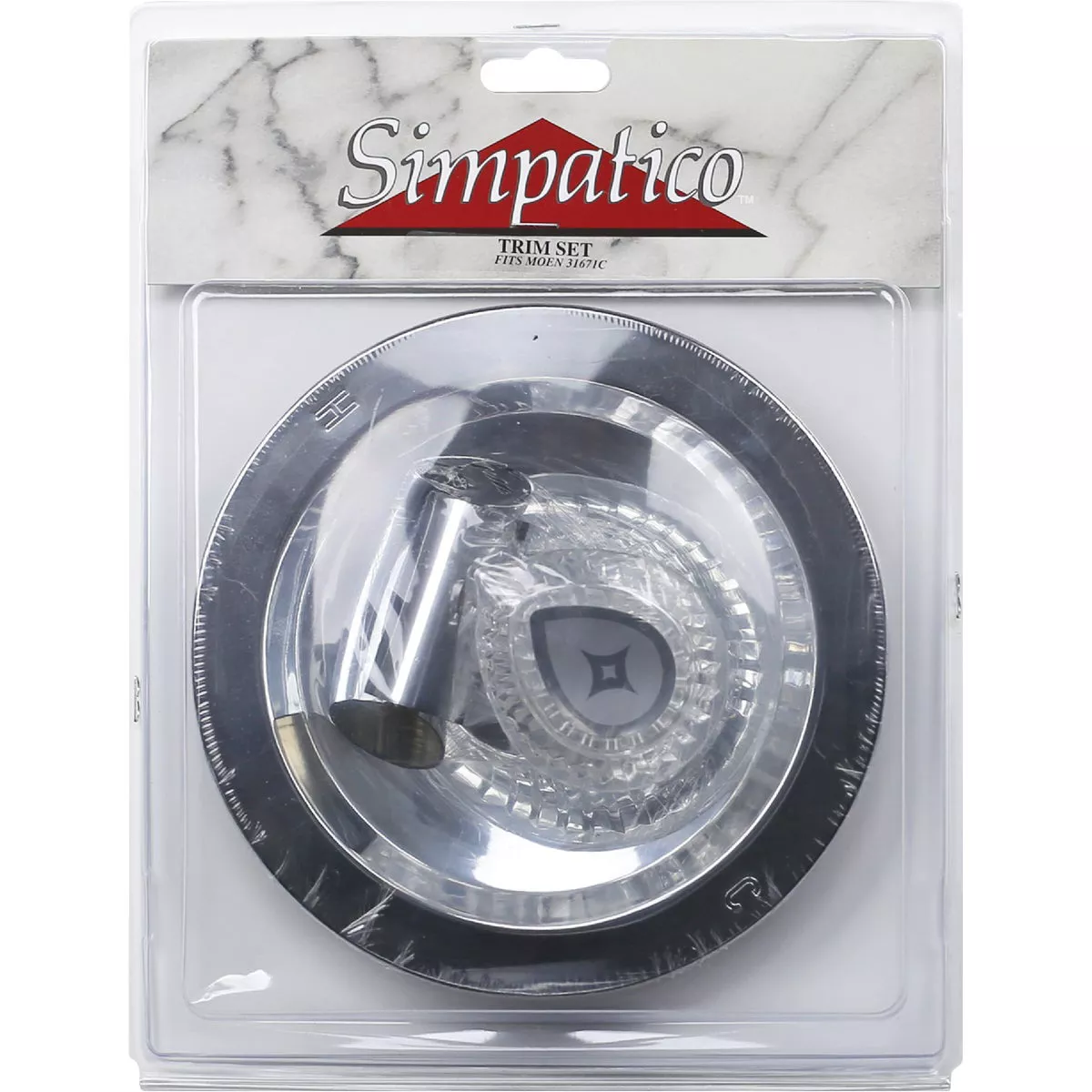 Lasco Legend Tub & Shower Trim Kit, Chrome - photo 2