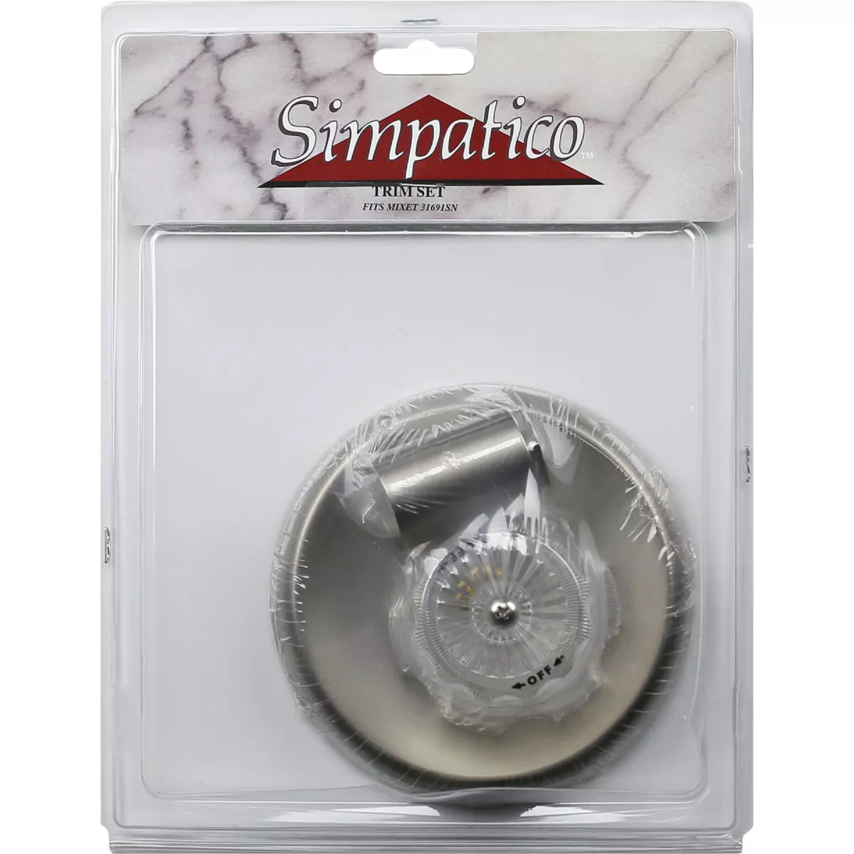 Lasco Satin Nickel Round Handle Mixet Tub & Shower Trim Kit - photo 2
