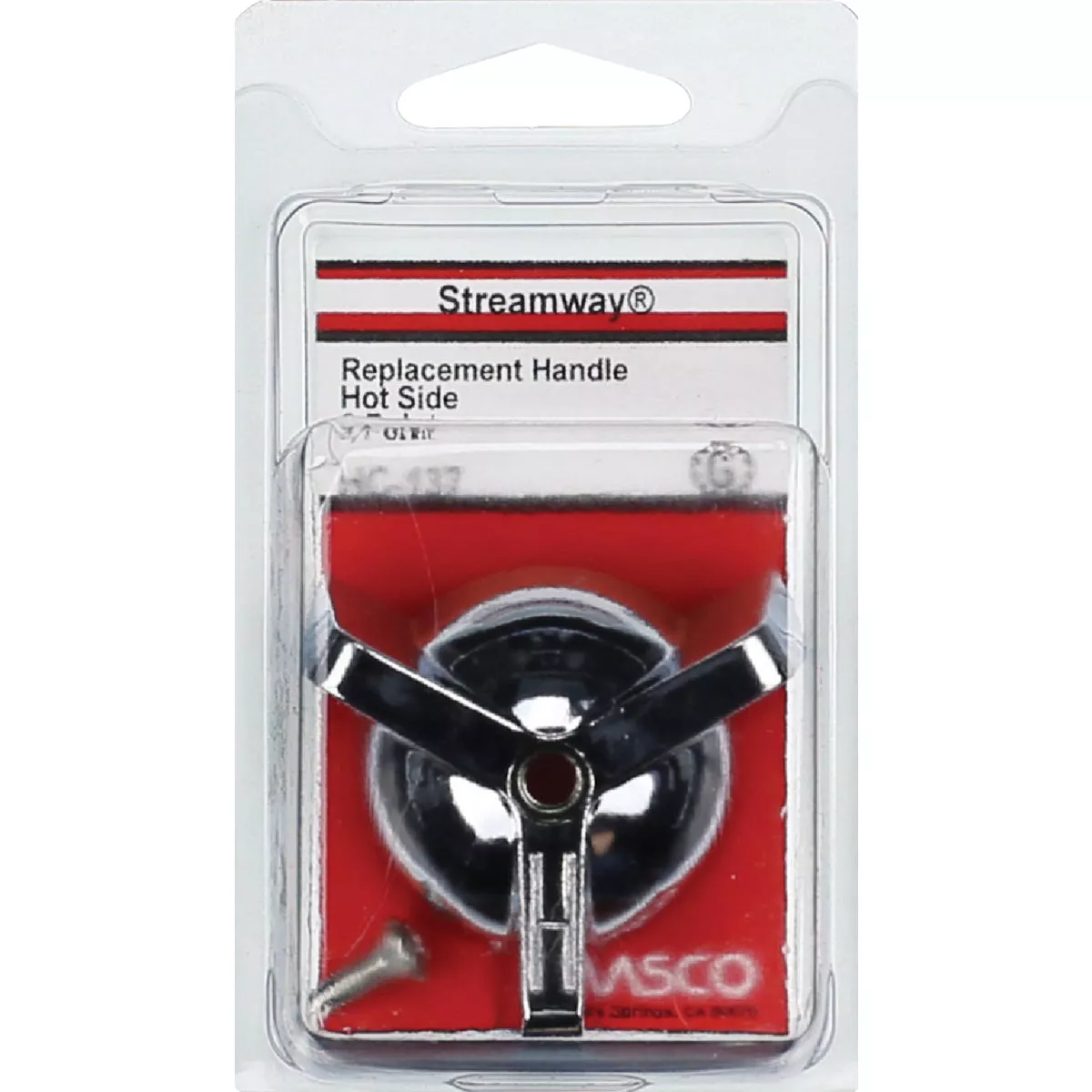 Lasco Streamway 3-Point Hot Chrome Tub & Shower Handle Kit - photo 2