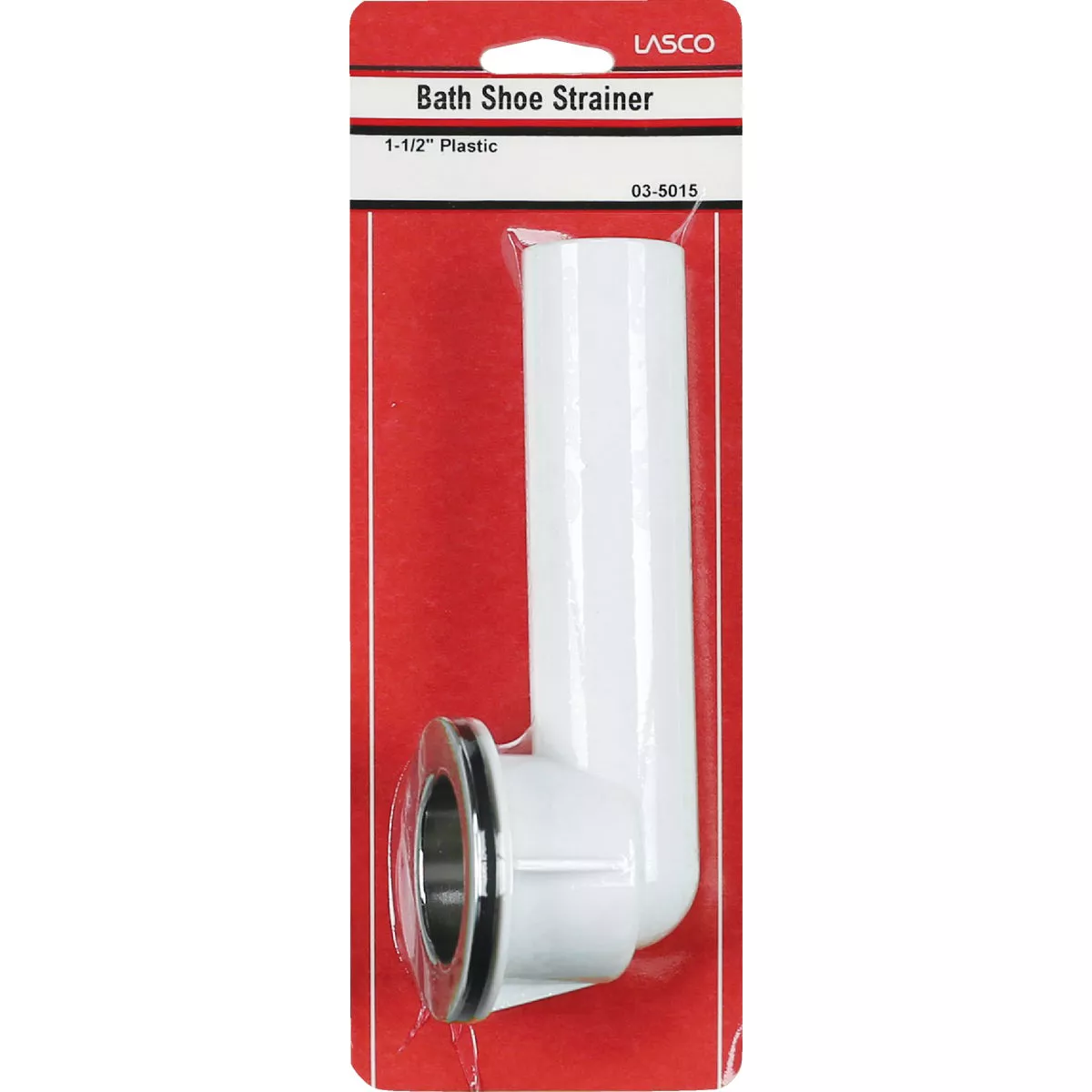 Lasco 1-1/2 In. PVC Overflow and Waste Shoe - photo 2