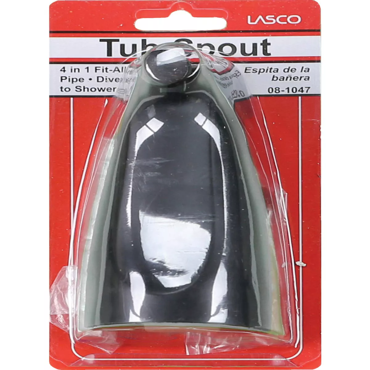 Lasco 4-Way Oil Rubbed Bronze Bathtub Spout with Diverter - photo 2