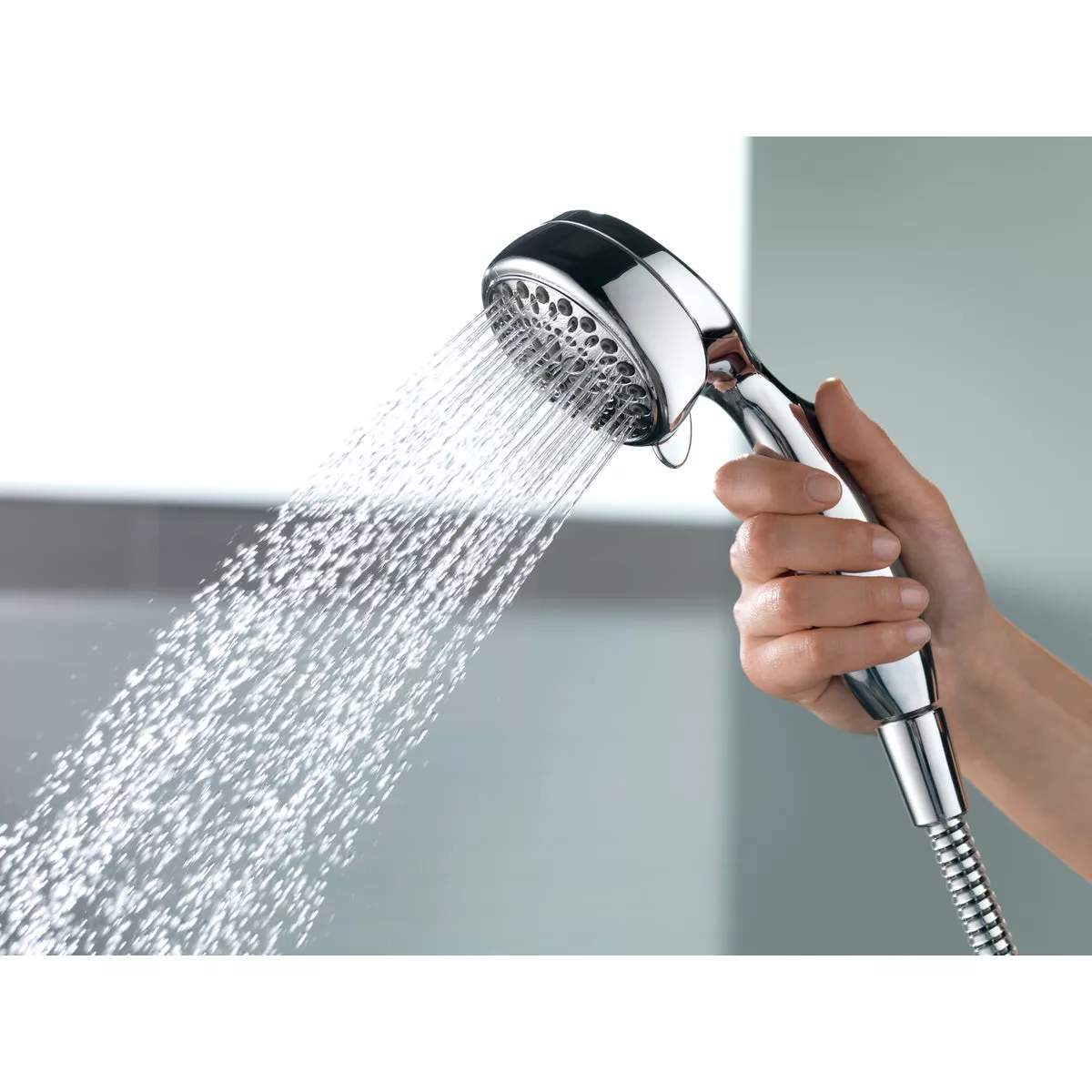 Delta 7-Spray 1.8 GPM Handheld Shower Head, Chrome - photo 2