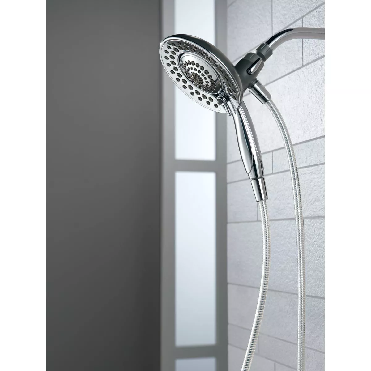 Delta In2ition 5-Spray 1.8 GPM Combo Handheld Shower Head, Chrome ...