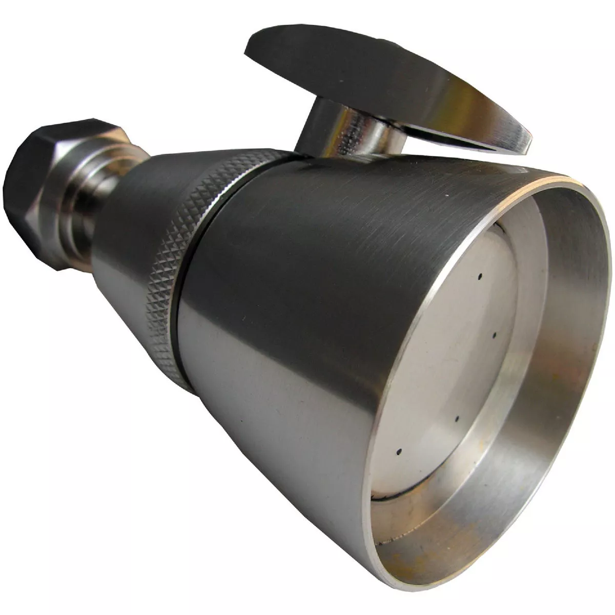 Lasco Chatam Style 1-Spray 1.8 GPM Fixed Shower Head, Satin Nickel