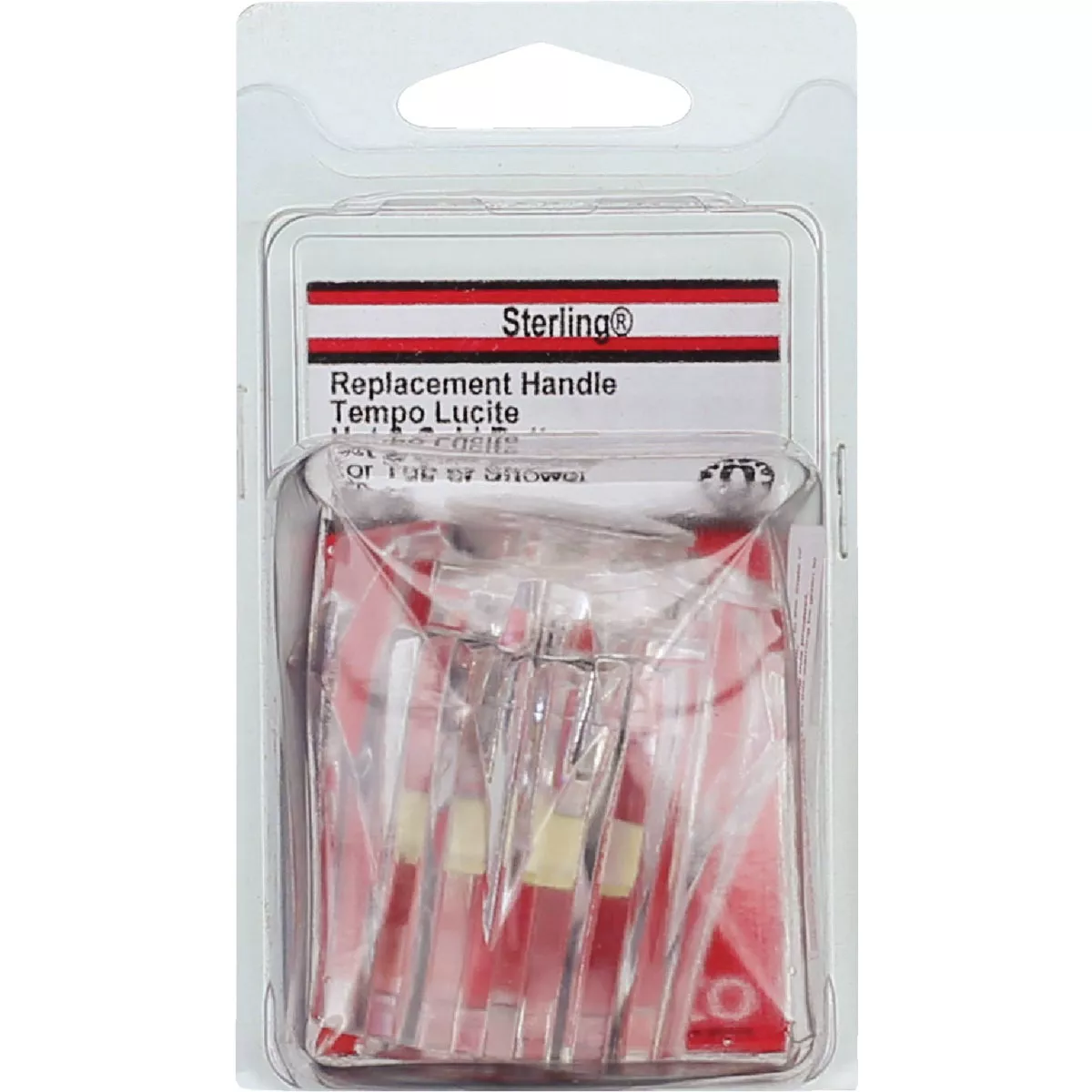 Lasco Sterling Hot & Cold Clear Tub & Shower Handle Kit - photo 2