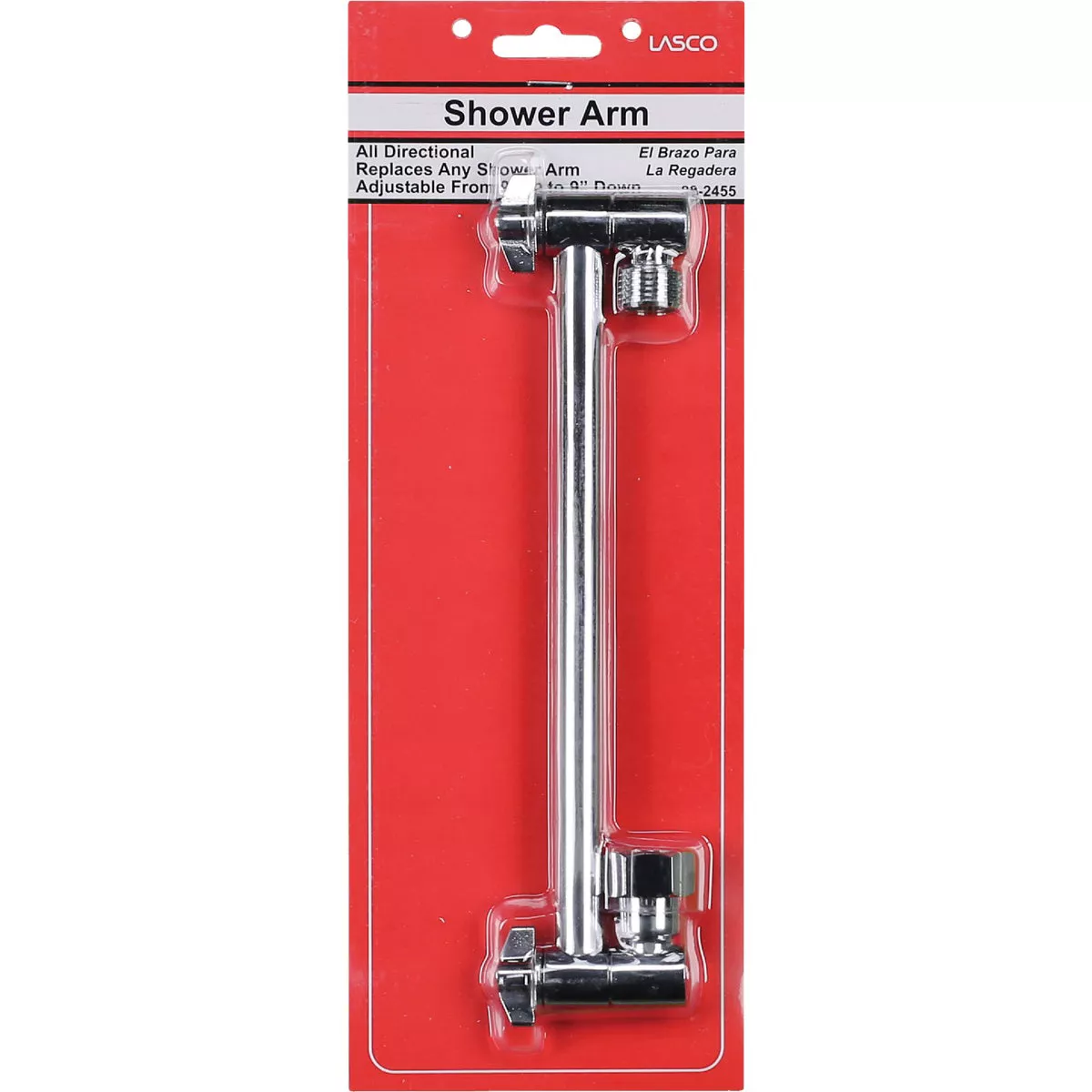 Lasco 10 In. Chrome All-Direction Shower Arm - photo 2
