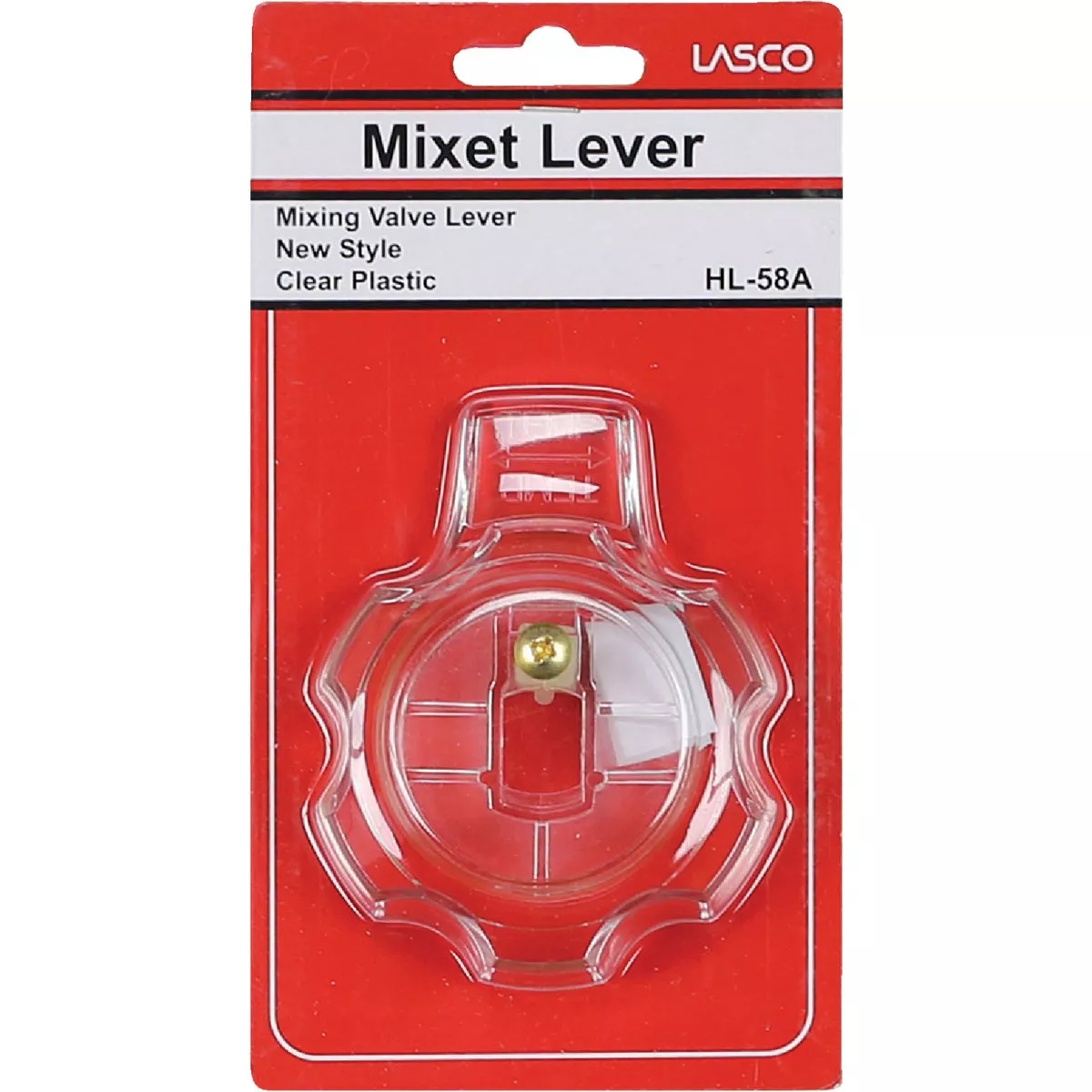 Lasco Mixet Lever Handle Clear Tub & Shower Handle Kit - photo 2