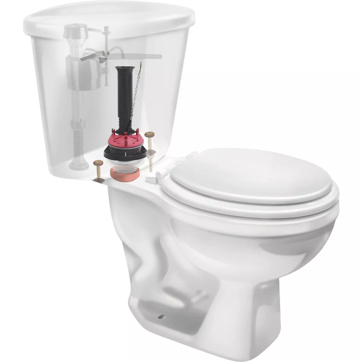 Fluidmaster Flush Valve Repair Kit for 3 In. HET Toilet - photo 4