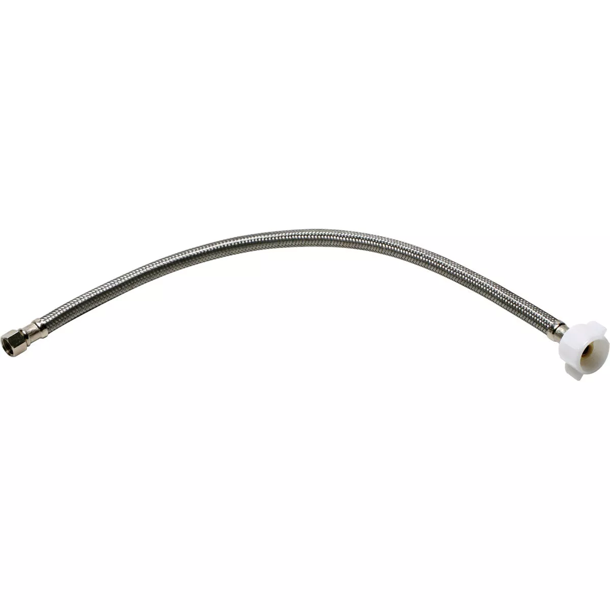 Fluidmaster 3/8 In. Comp x 7/8 In. Ballcock x 16 In. L Braided Stainless Steel Toilet Connector - photo 2